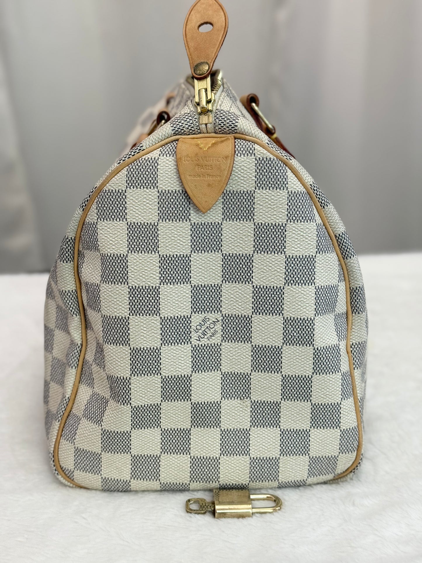 Louis Vuitton Speedy 30 Damier Azur