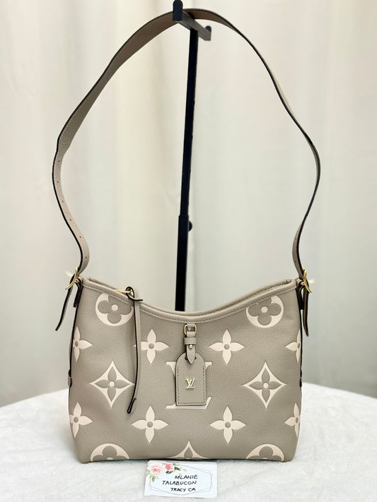 Louis Vuitton Carryall PM Bicolor Dove/Cream Bag