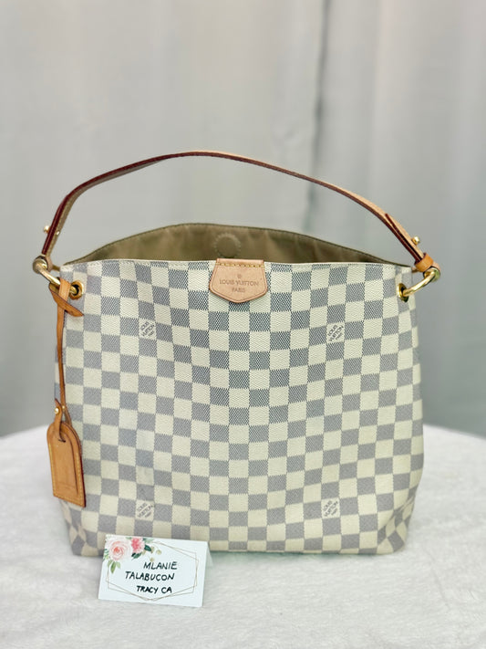 Louis Vuitton Graceful PM Damier Azur