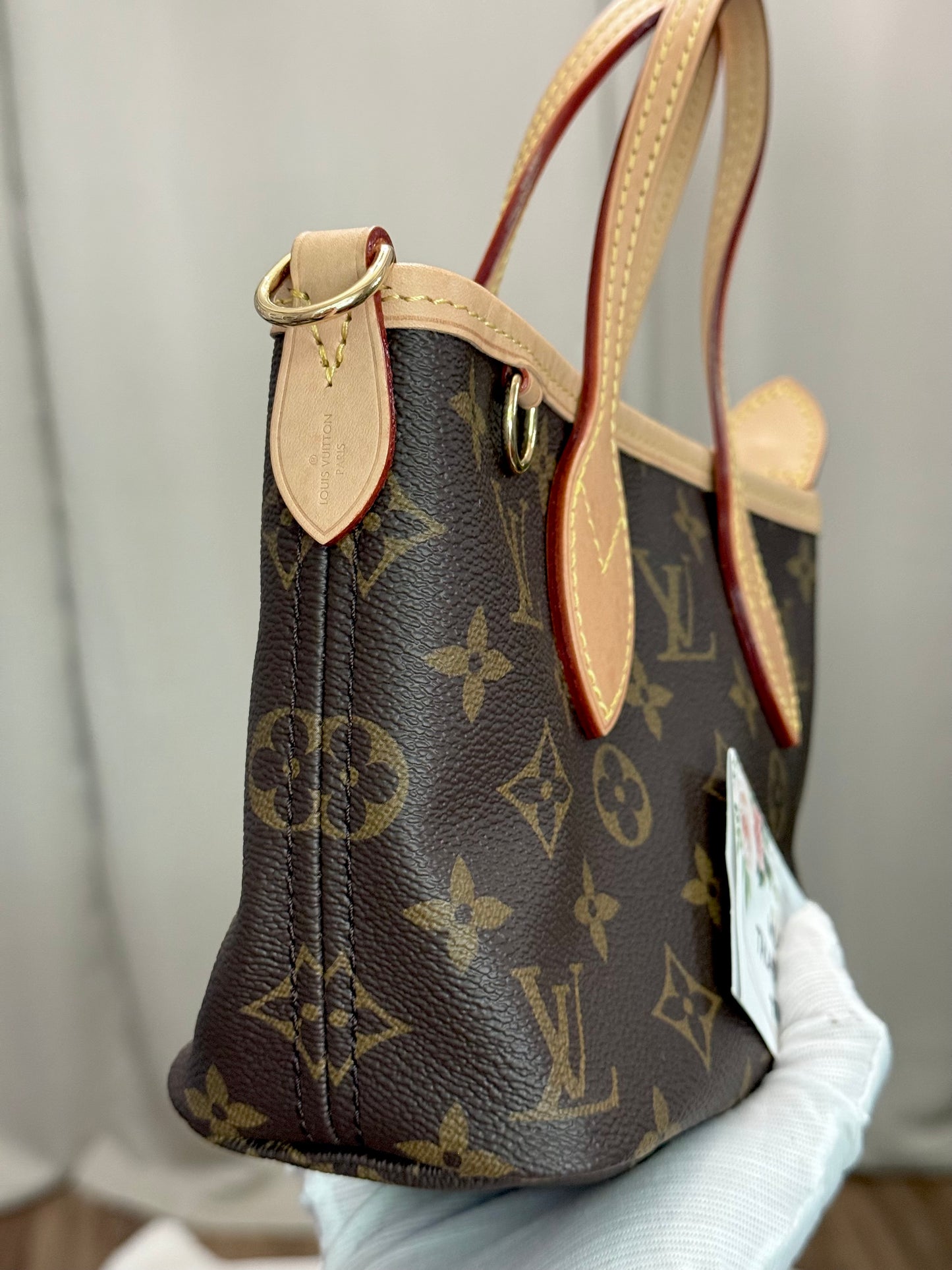 Louis Vuitton Neverfull BB Mono Beige Bag Only