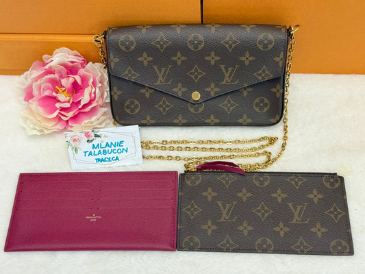 Louis Vuitton Pochette Felicie Mono with Inserts