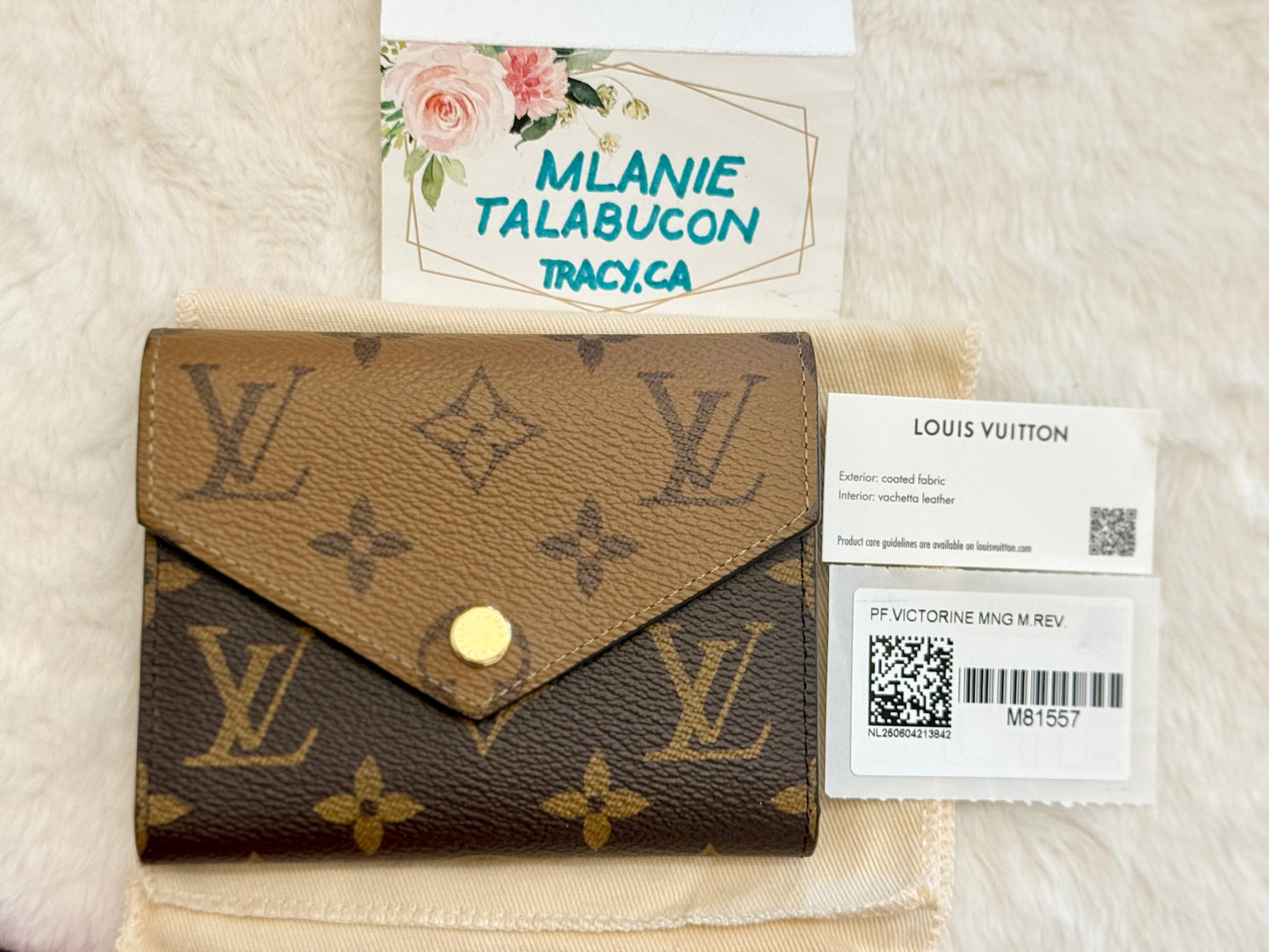 Louis Vuitton Victorine Reverse Mono