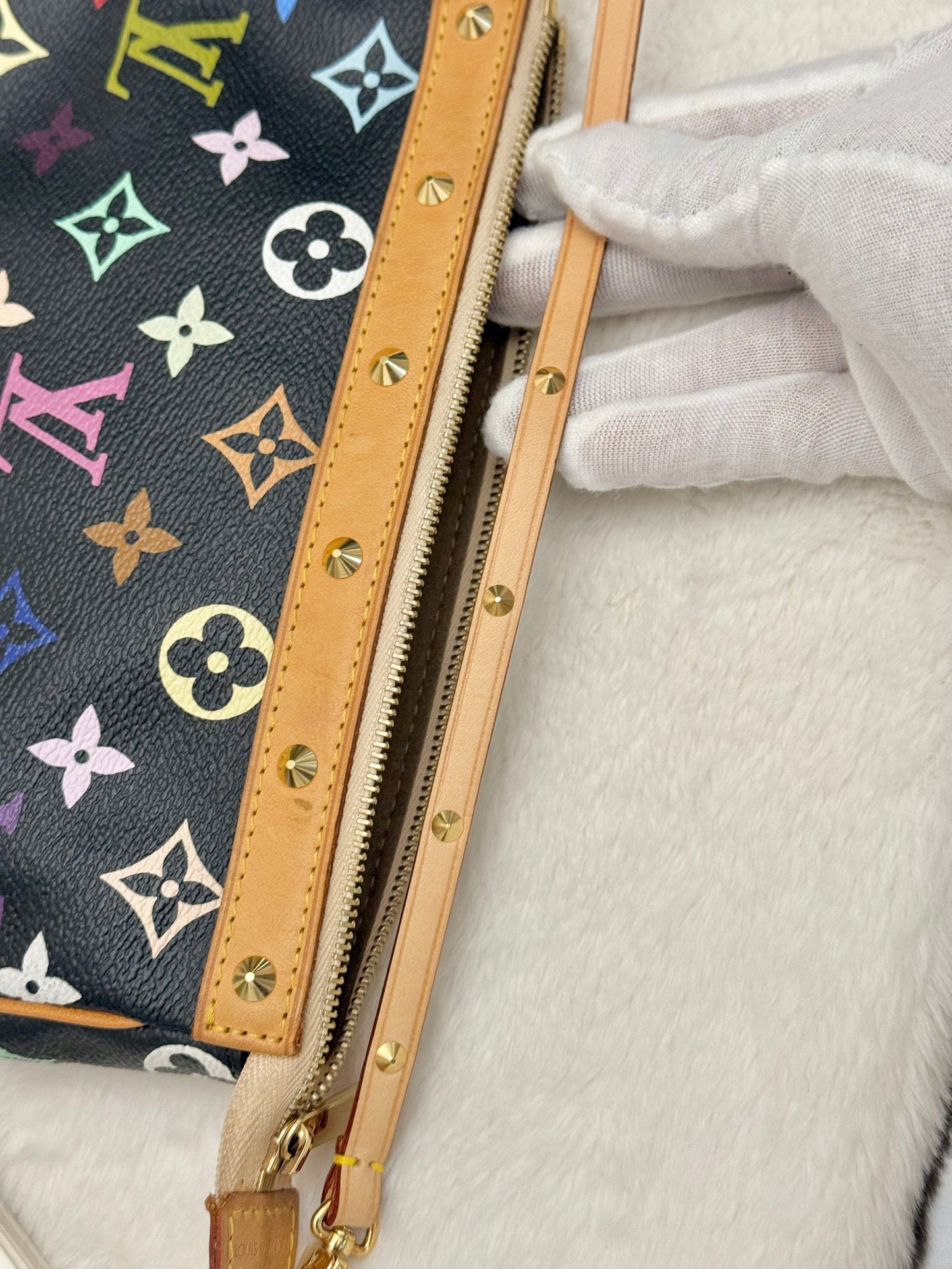 Louis Vuitton Pochette Accessoires Multicolore Noir/Black