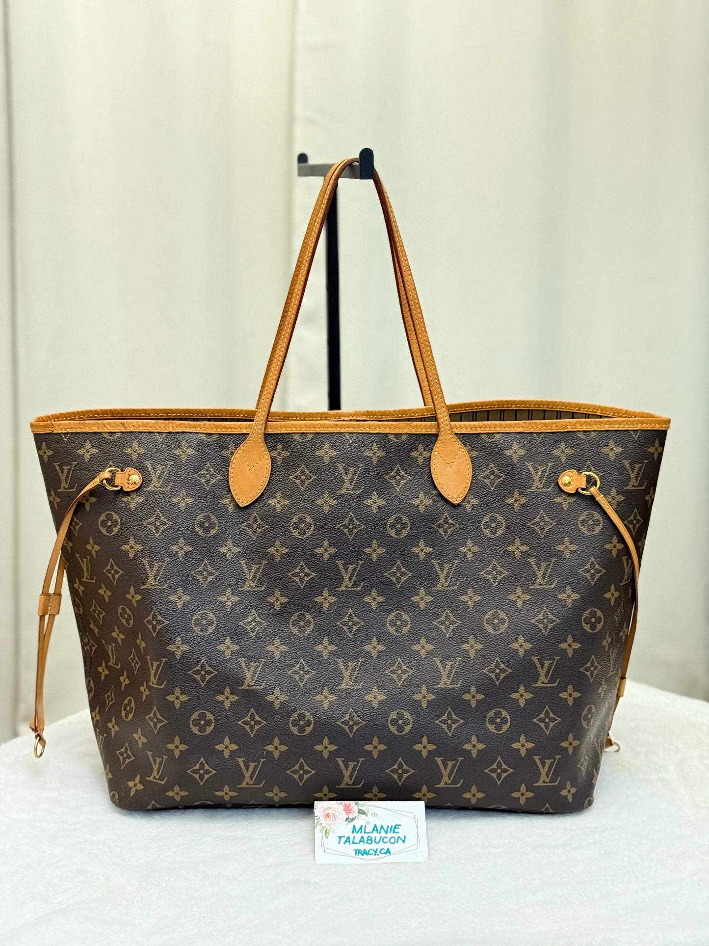 Louis Vuitton Neverfull GM Mono Beige