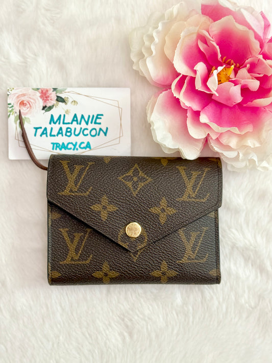 Louis Vuitton Victorine Mono Armagnac Wallet