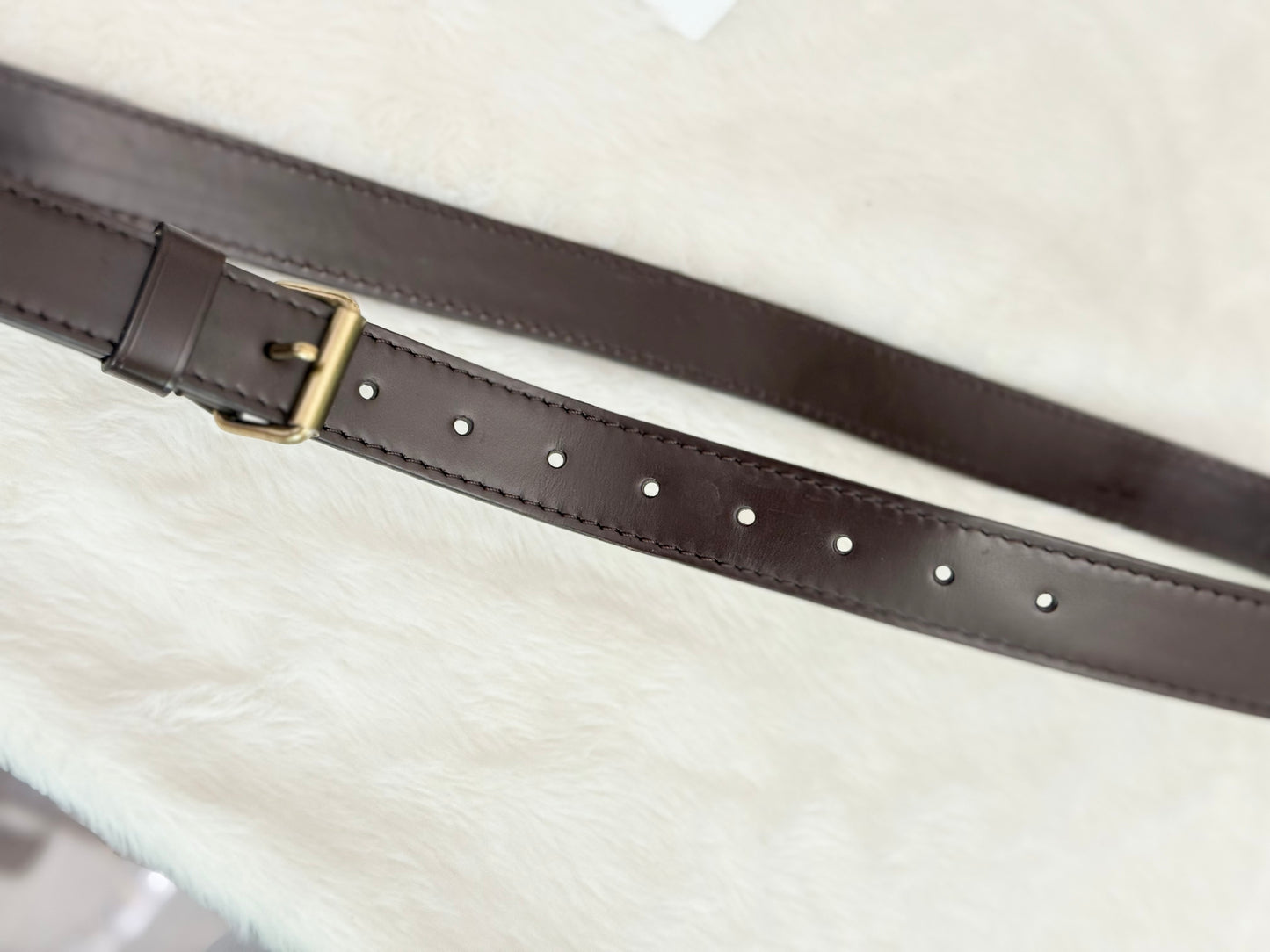 Louis Vuitton Keepall Brown Bandouliere/Crossbody Leather Strap