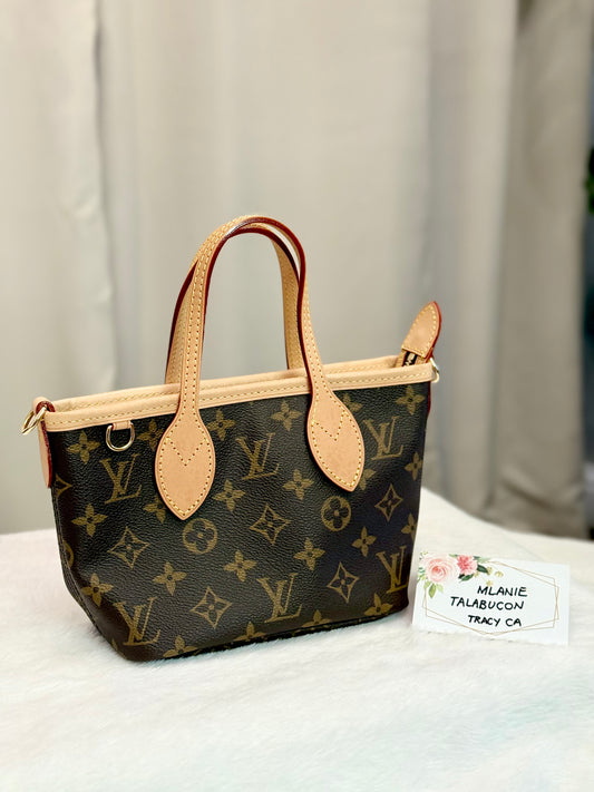 Louis Vuitton Neverfull BB Mono Beige Bag Only