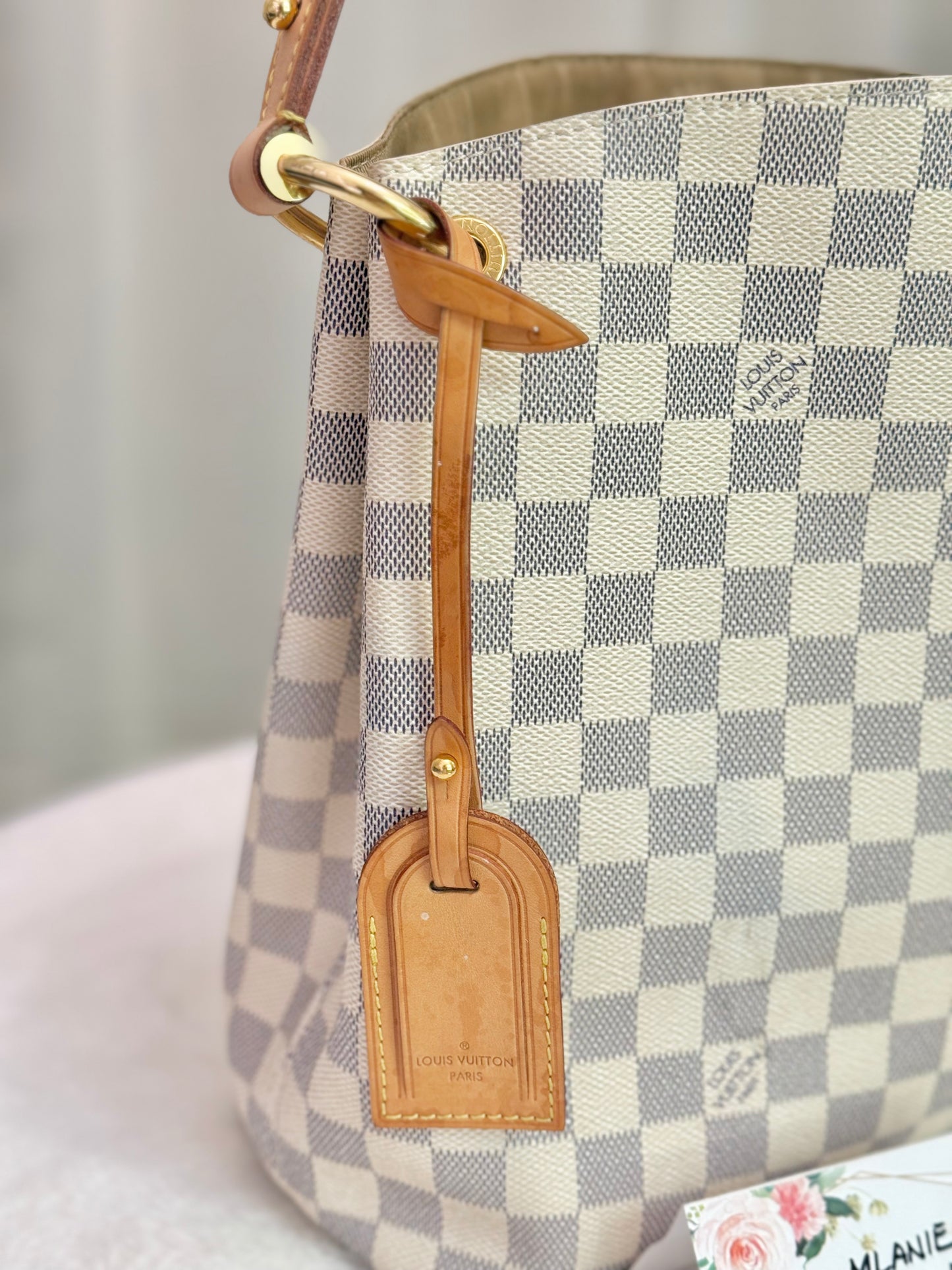 Louis Vuitton Graceful PM Damier Azur