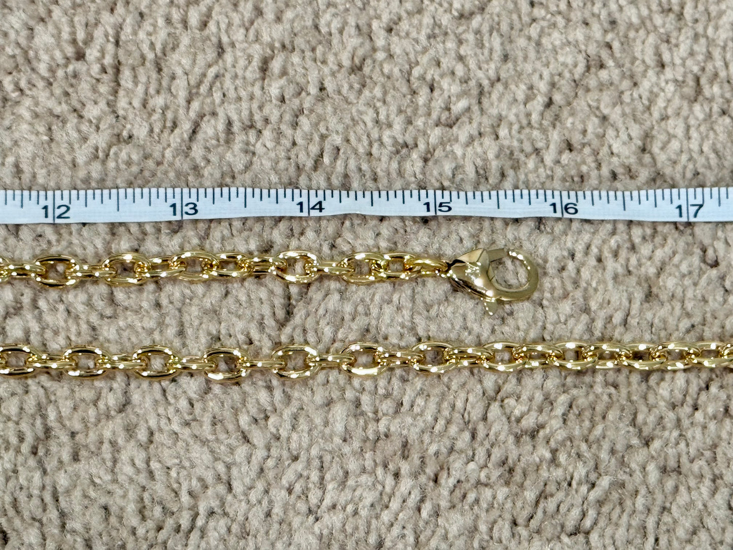 Louis Vuitton Short Metal Chain Strap from Pochette Camille