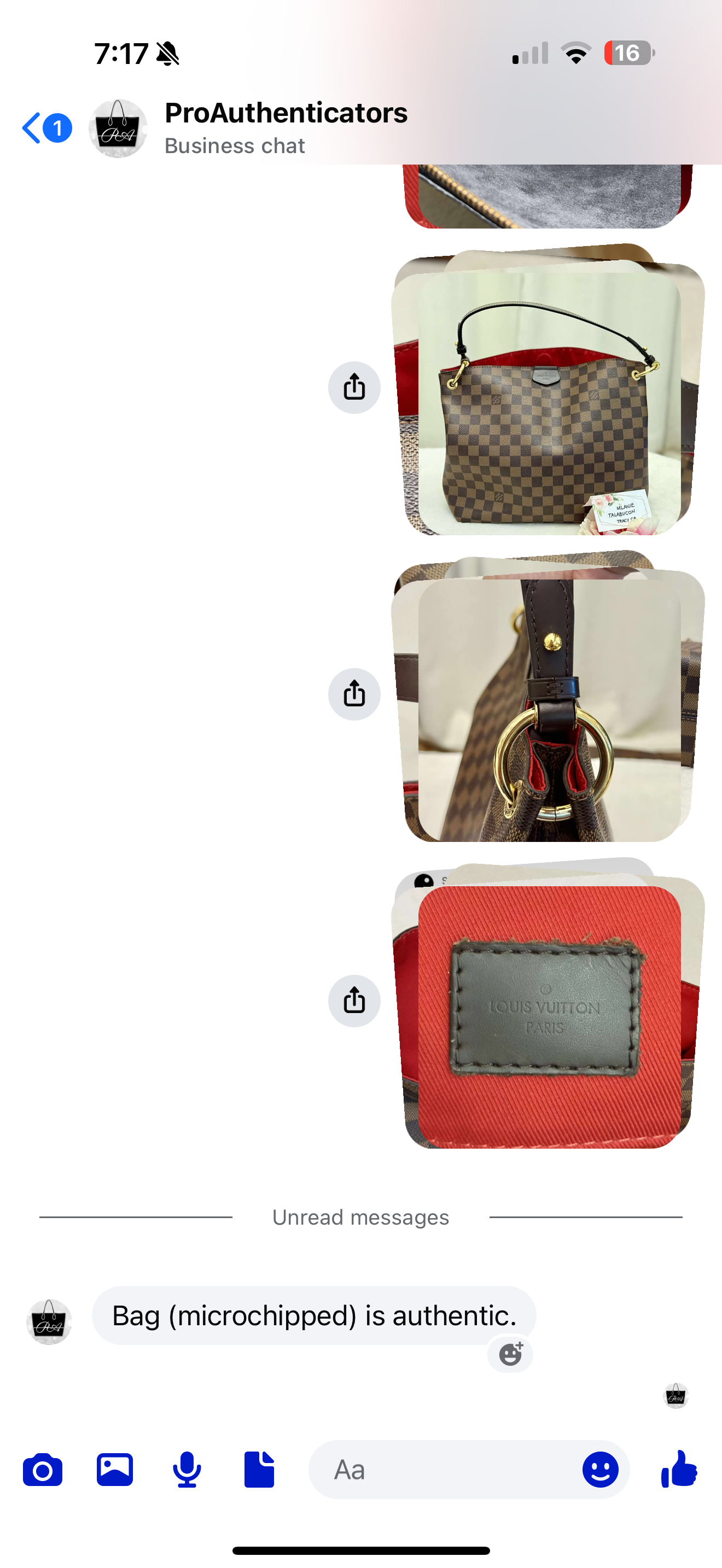 Louis Vuitton Graceful PM Damier Ebene