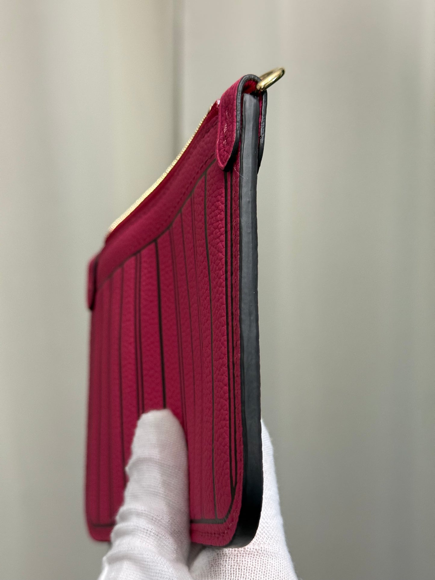 Louis Vuitton Neverfull BB Inside Out Bandouliere Rose Pondichery