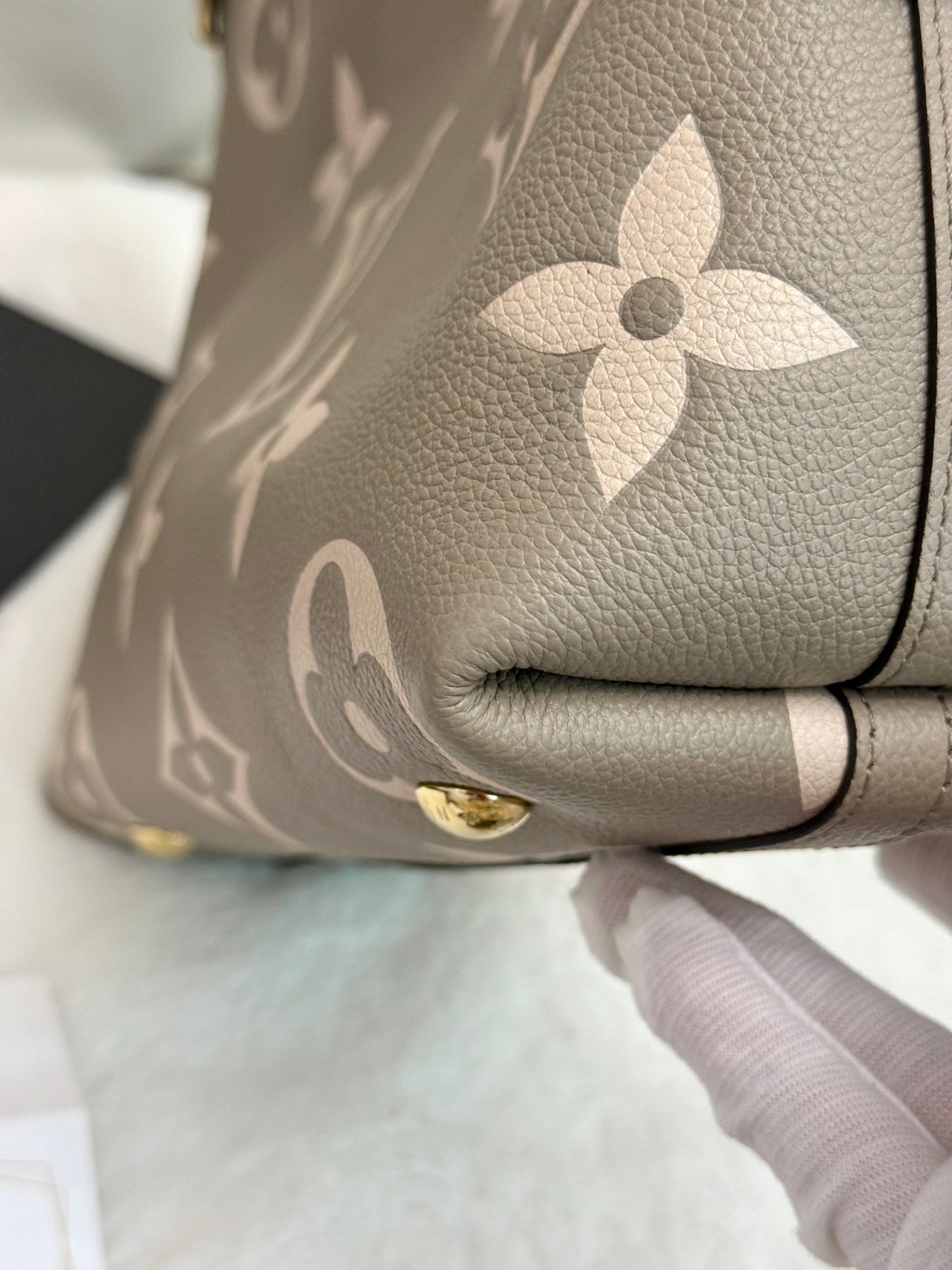 Louis Vuitton Carryall PM Bicolor Dove/Cream Bag