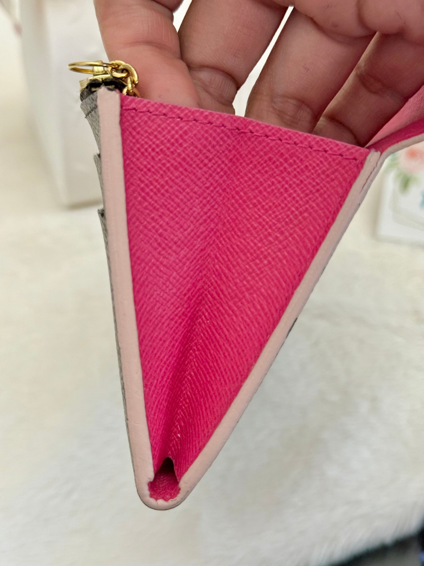 LIMITED EDITION Louis Vuitton Emilie Blooms Flower Wallet