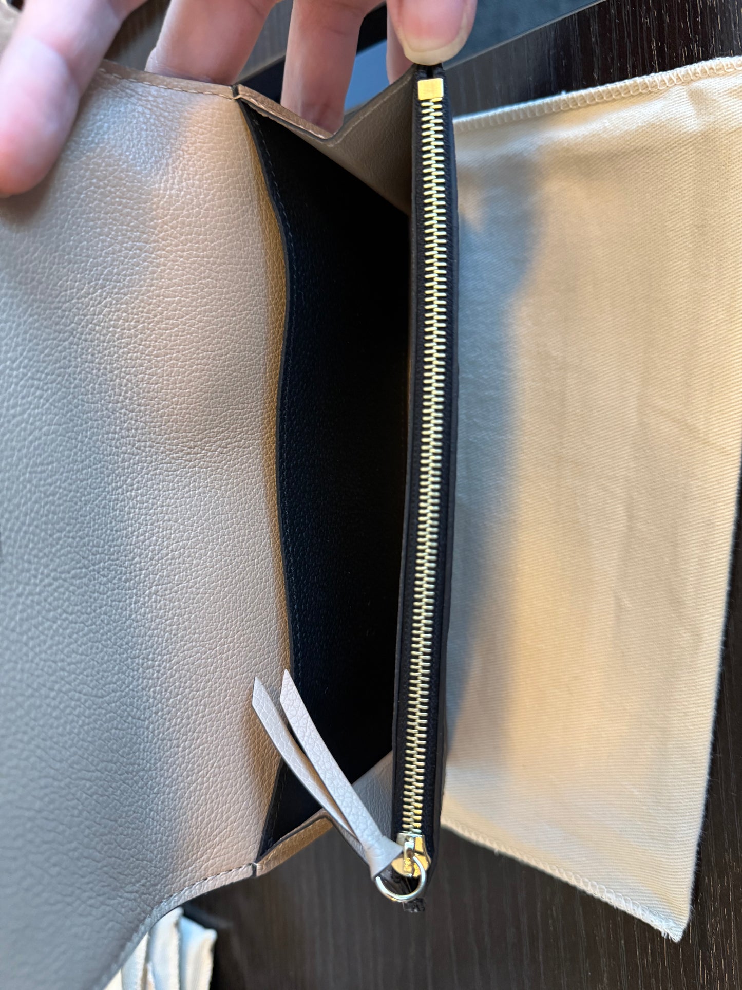 Louis Vuitton Emilie Black/Noir Empreinte Wallet