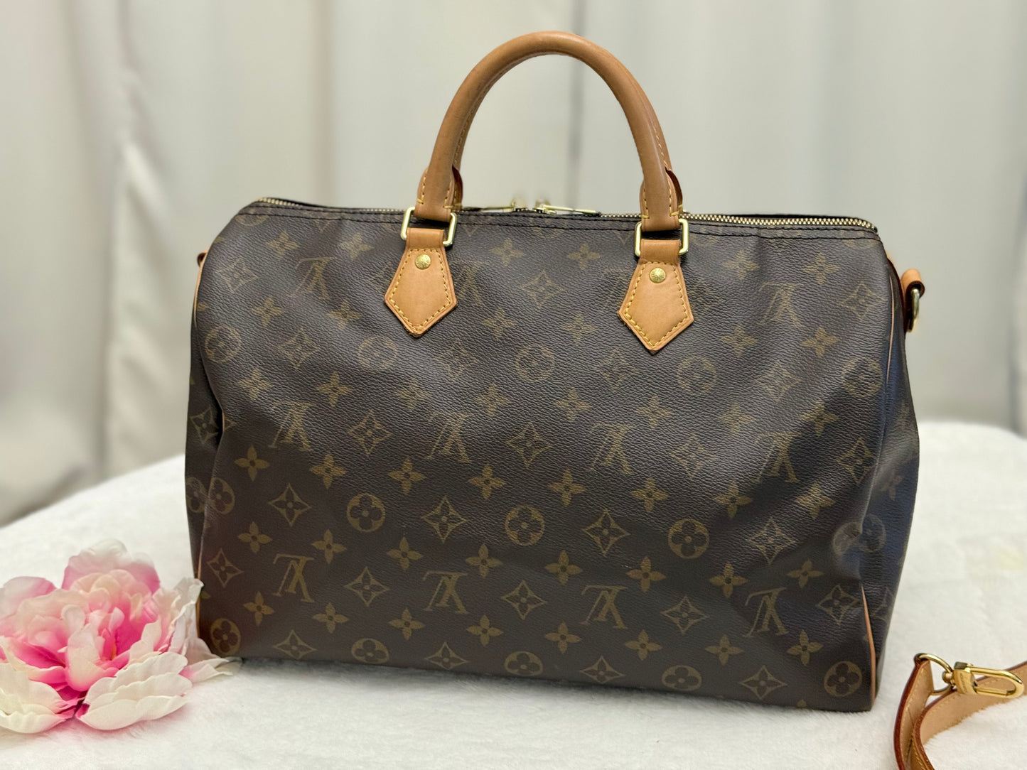 Louis Vuitton Speedy 35 Bandouliere Mono