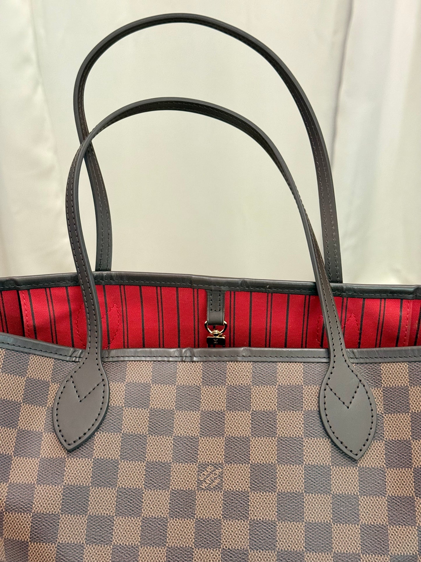 Louis Vuitton Neverfull MM Damier Ebene Bag Only