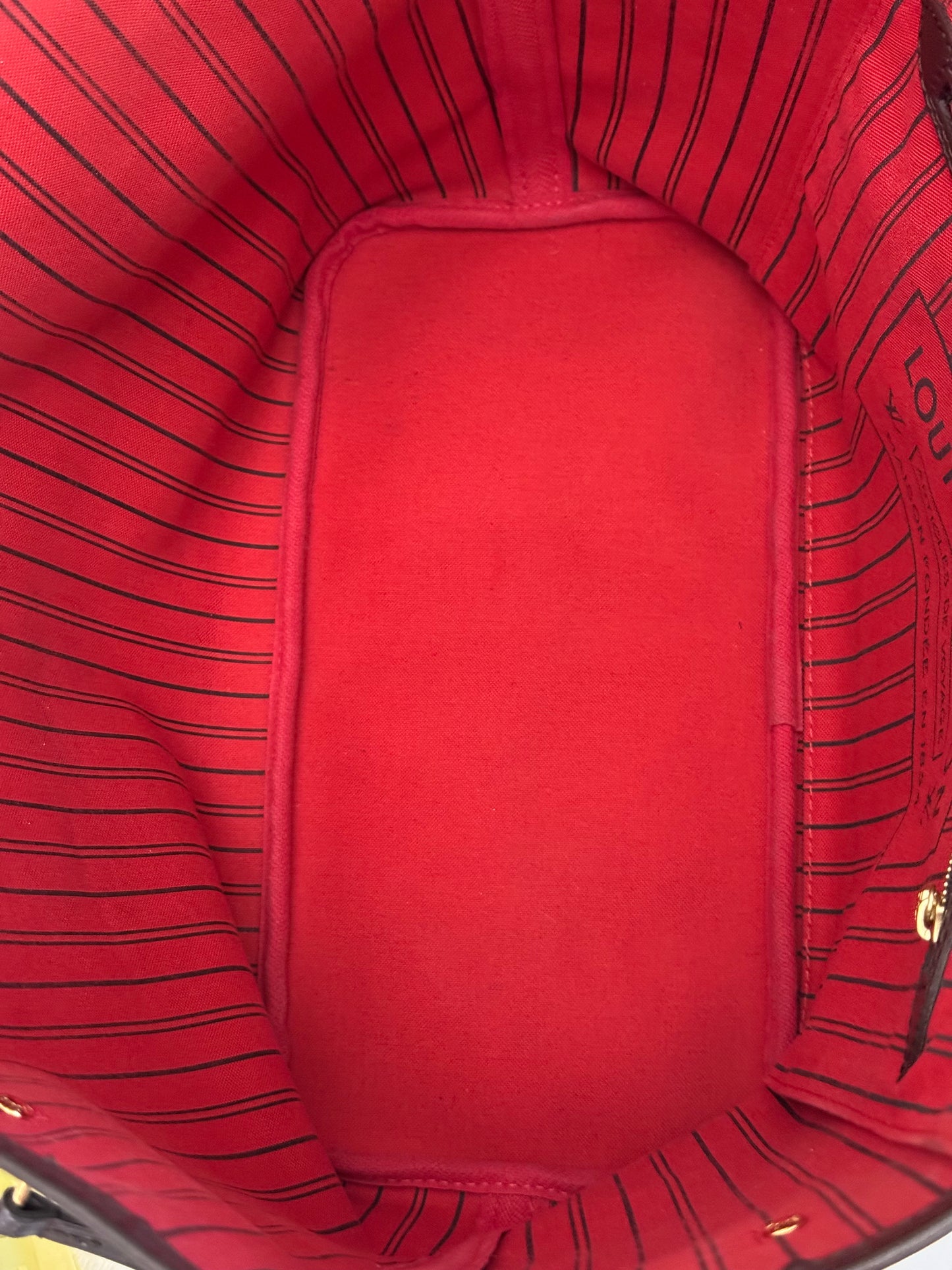Louis Vuitton Neverfull MM Damier Ebene Bag Only