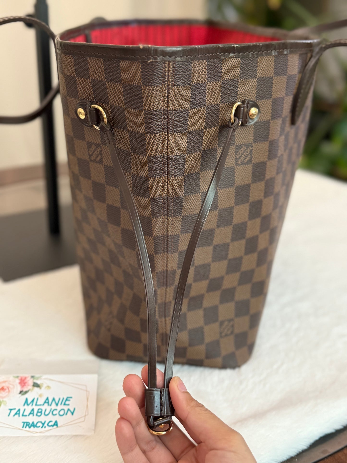 Louis Vuitton Neverfull MM Damier Ebene
