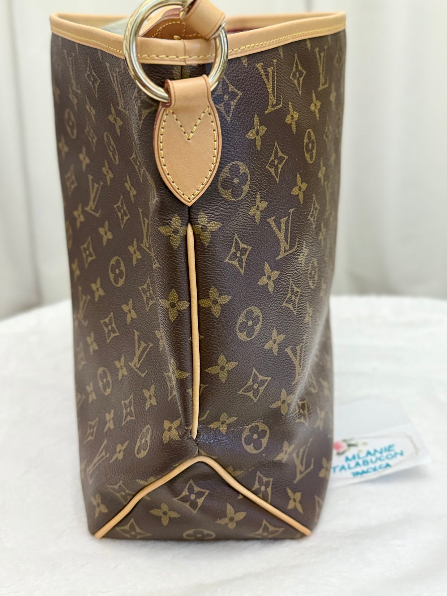 Louis Vuitton Delightful MM Mono Pivoine
