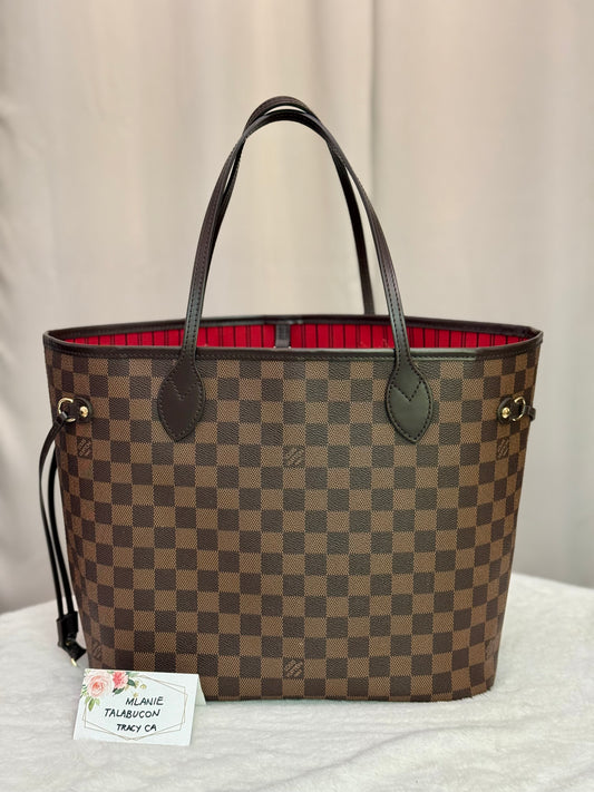 Louis Vuitton Neverfull MM Damier Ebene Bag only