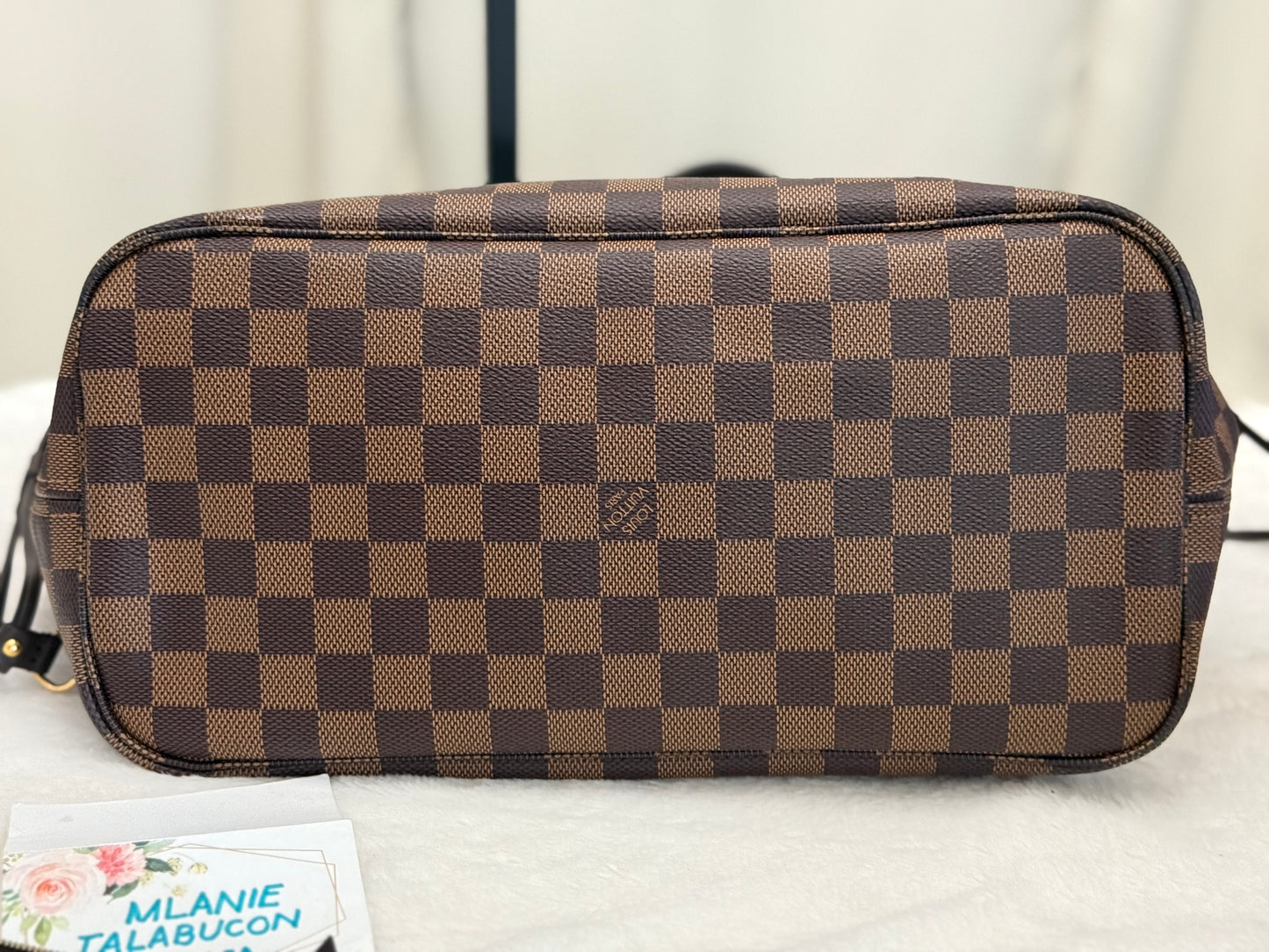 Louis Vuitton Neverfull MM DE Set (Bag and Pouch)