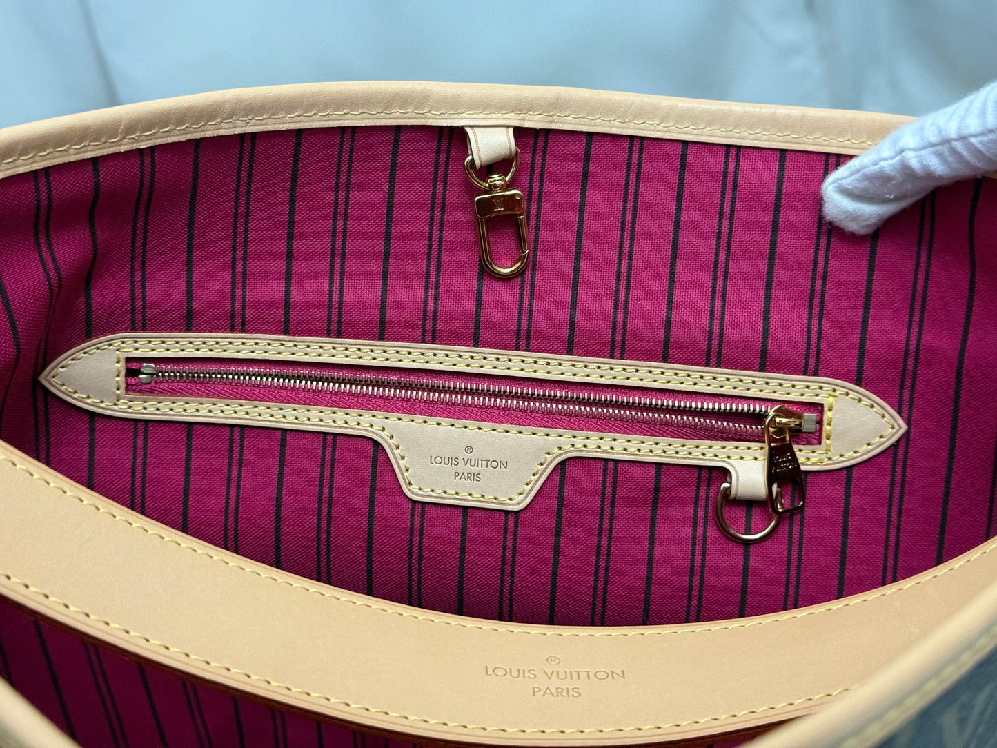 Louis Vuitton Delightful MM Mono Pivoine