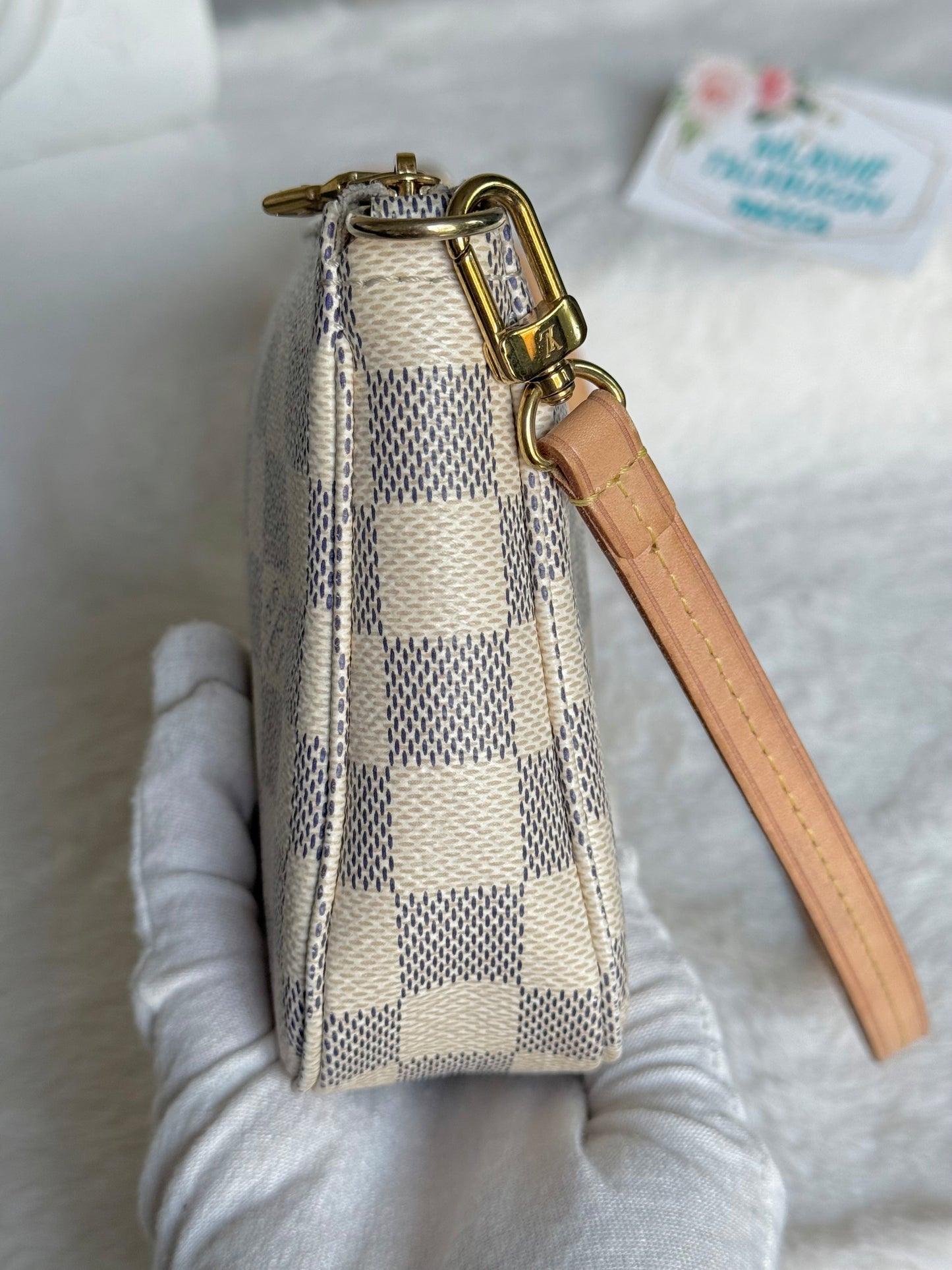 Louis Vuitton Pochette Accessoires New Model Damier Azur