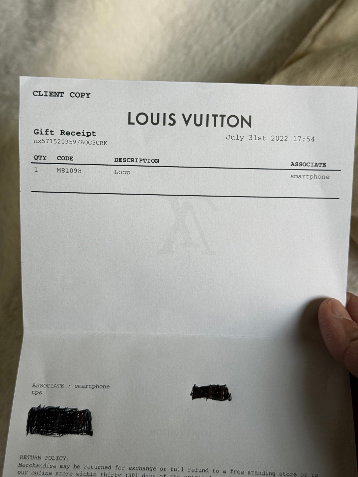 Louis Vuitton Loop PM Mono