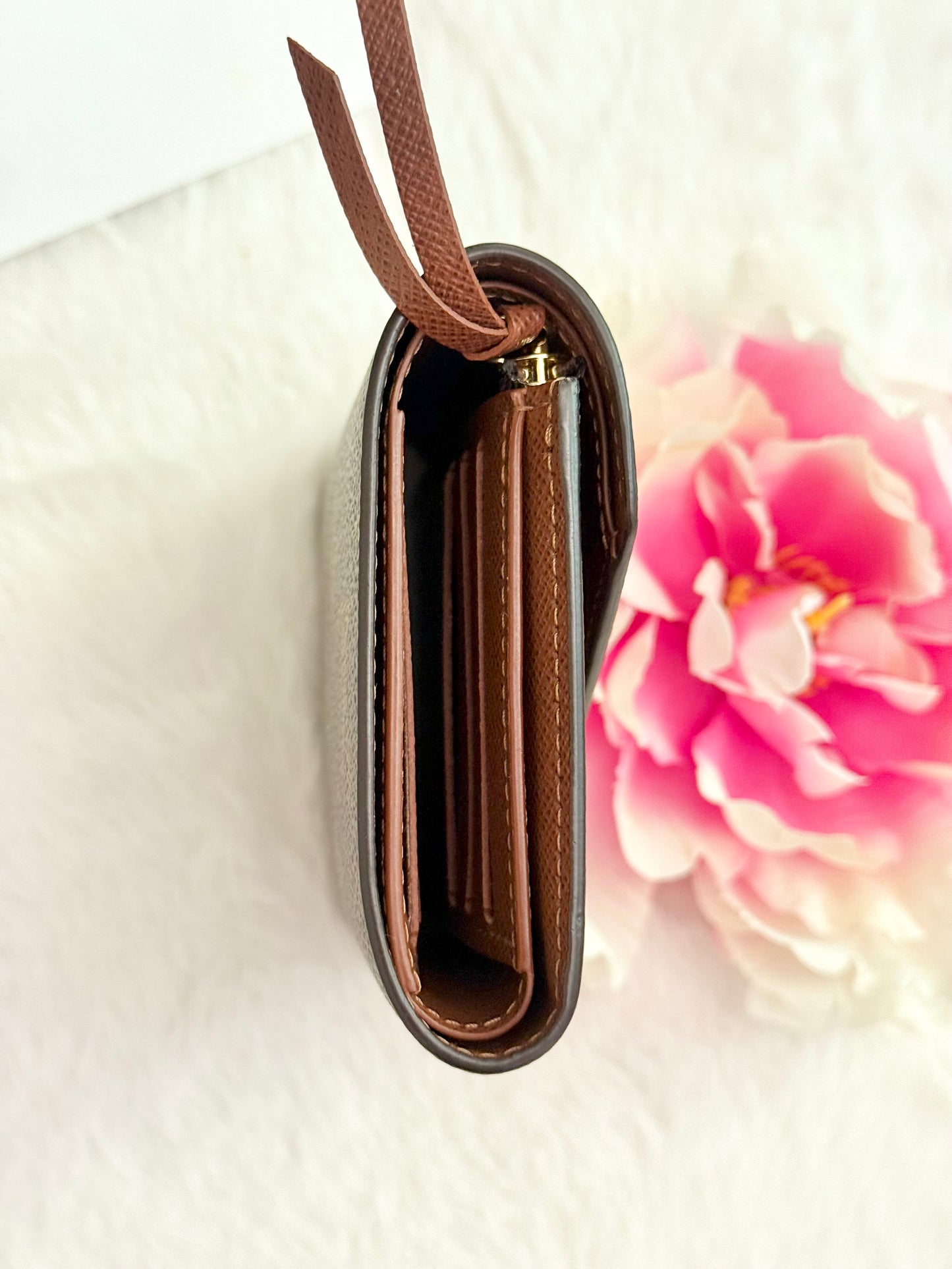 Louis Vuitton Victorine Mono Armagnac Wallet