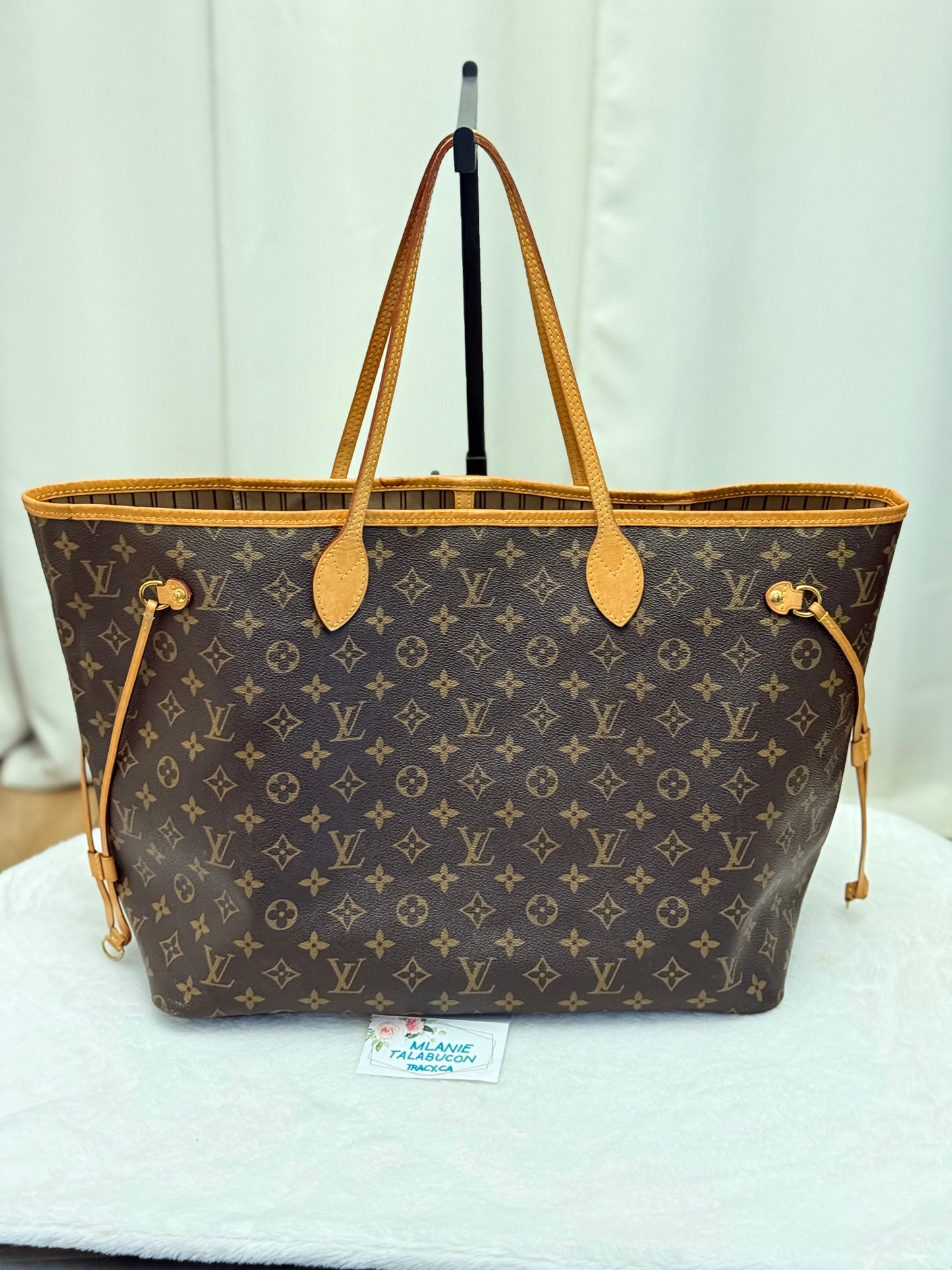 Louis Vuitton Neverfull GM Mono Beige