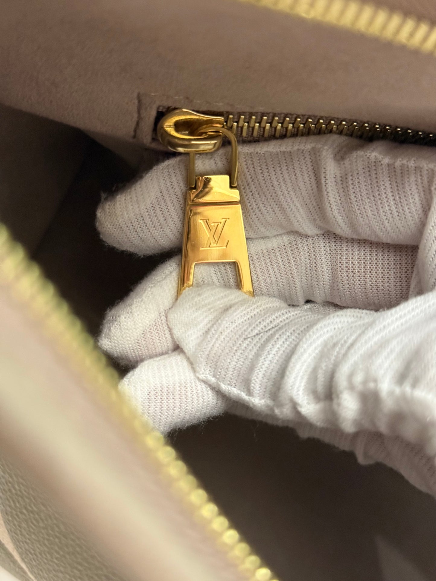 Louis Vuitton Carryall PM Bicolor Dove/Cream Bag