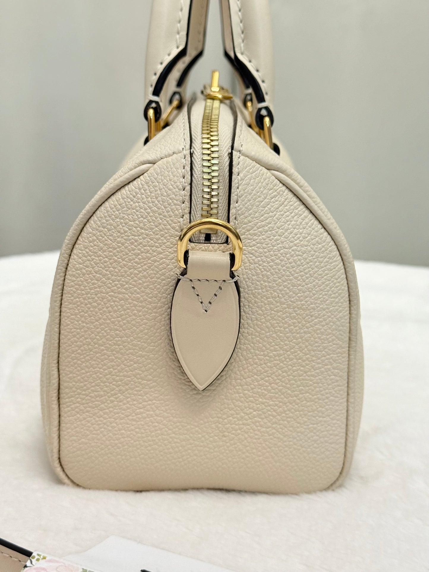 Speedy Bandouliere 20 Giant Empreinte Creme