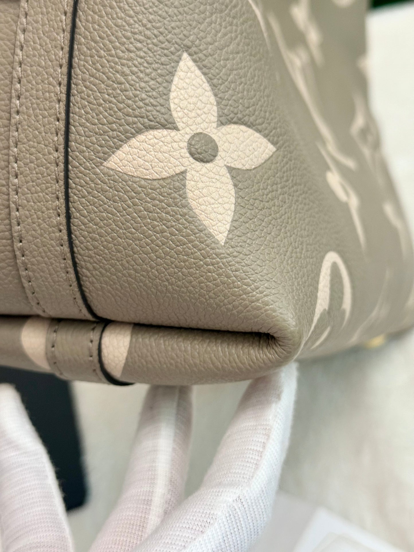Louis Vuitton Carryall PM Bicolor Dove/Cream Bag