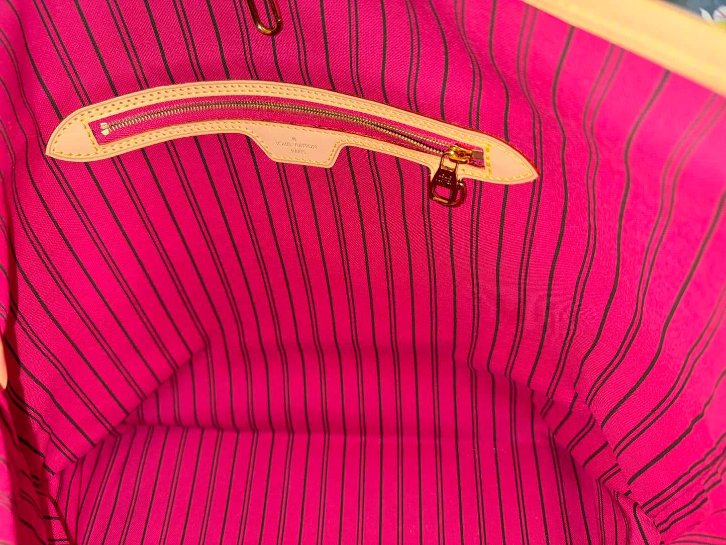 Louis Vuitton Delightful MM Mono Pivoine