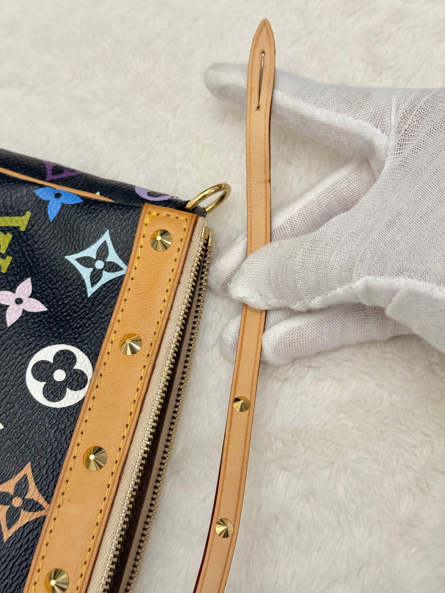 Louis Vuitton Pochette Accessoires Multicolore Noir/Black