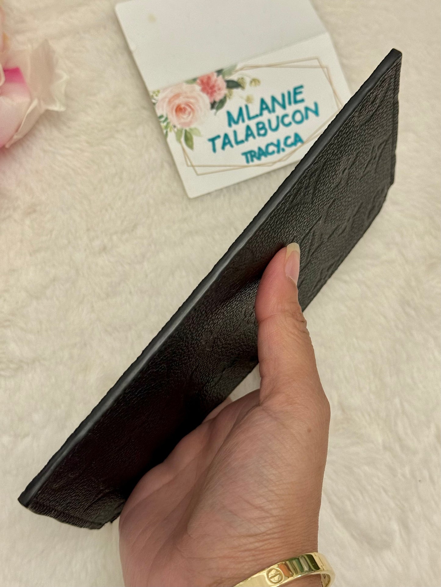 Louis Vuitton Felicie Pochette Black Empreinte