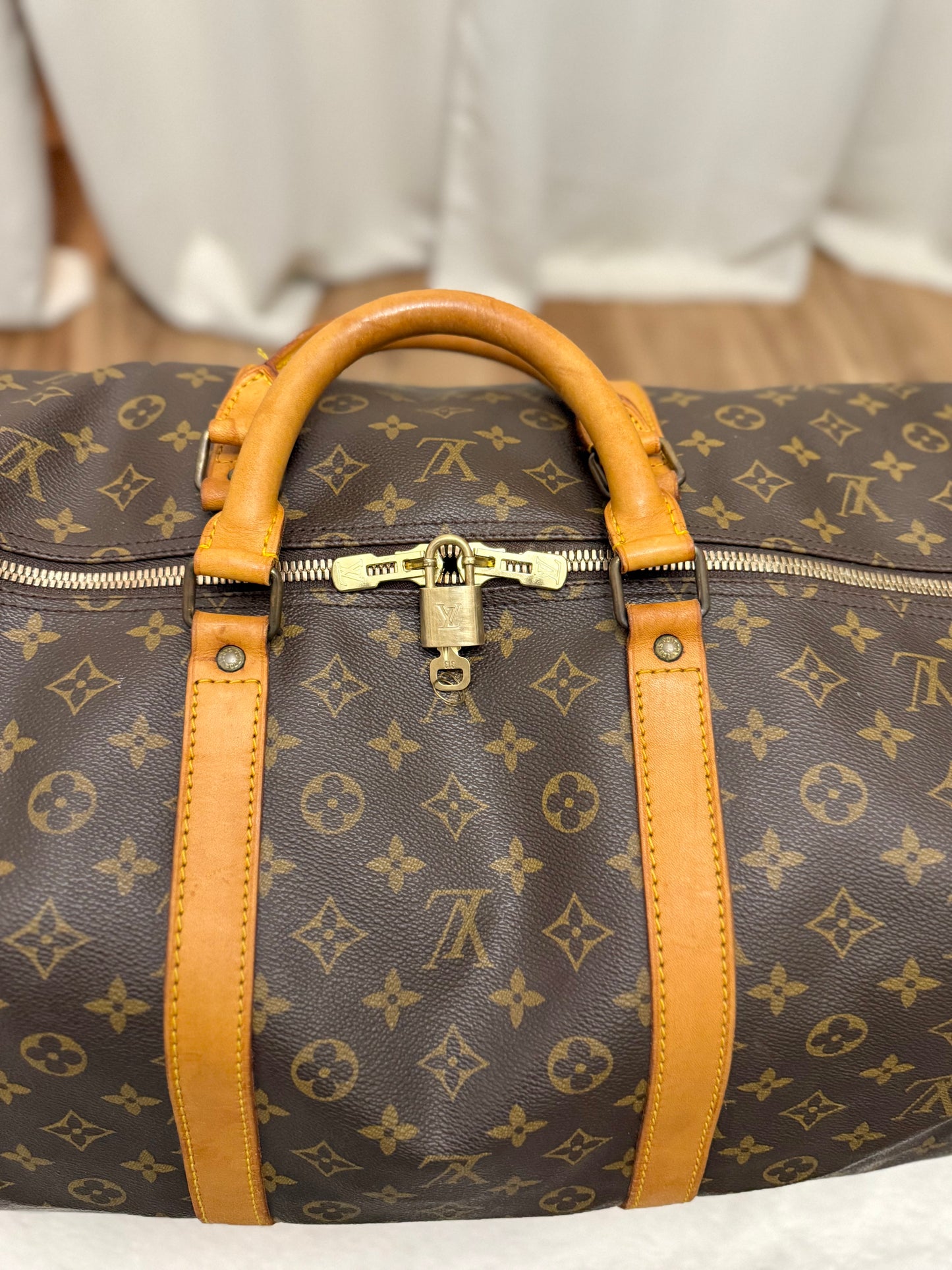 Louis Vuitton Keepall Bandouliere 60 Mono Vintage April 1984