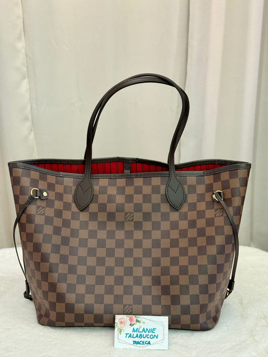 Louis Vuitton Neverfull MM Damier Ebene Bag Only