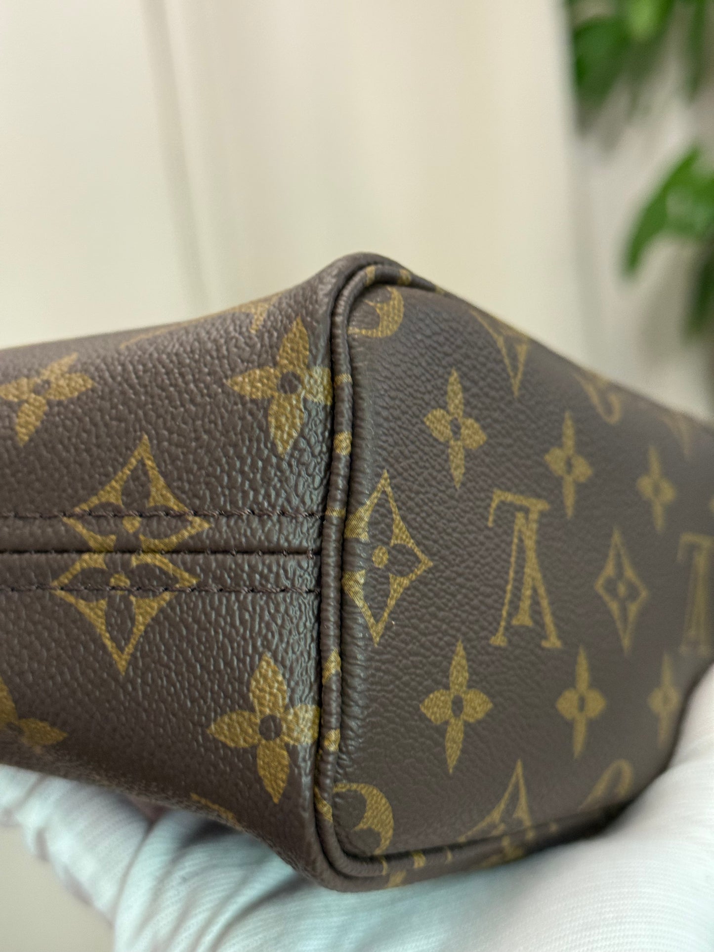 Louis Vuitton Neverfull BB Mono Beige Bag Only