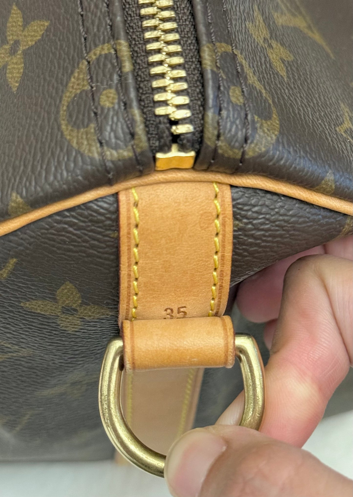 Louis Vuitton Speedy 35 Bandouliere Mono
