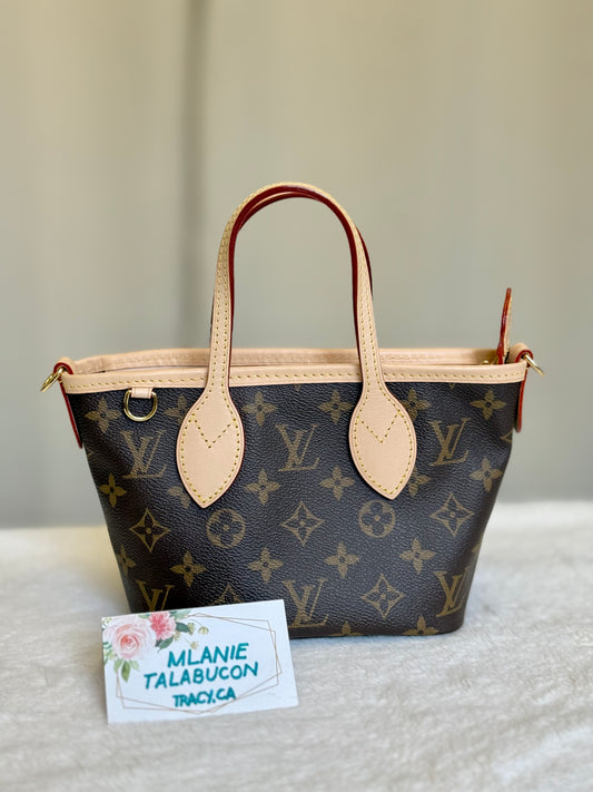 Louis Vuitton Neverfull BB Mono Beige Bag Only