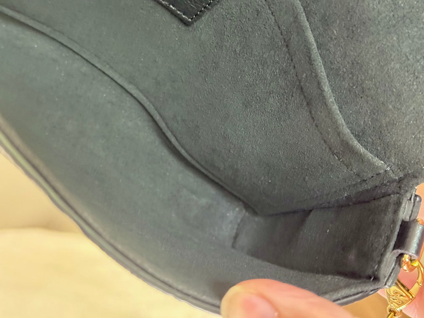 Louis Vuitton Felicie Pochette Empreinte Noir/Black Bag Only