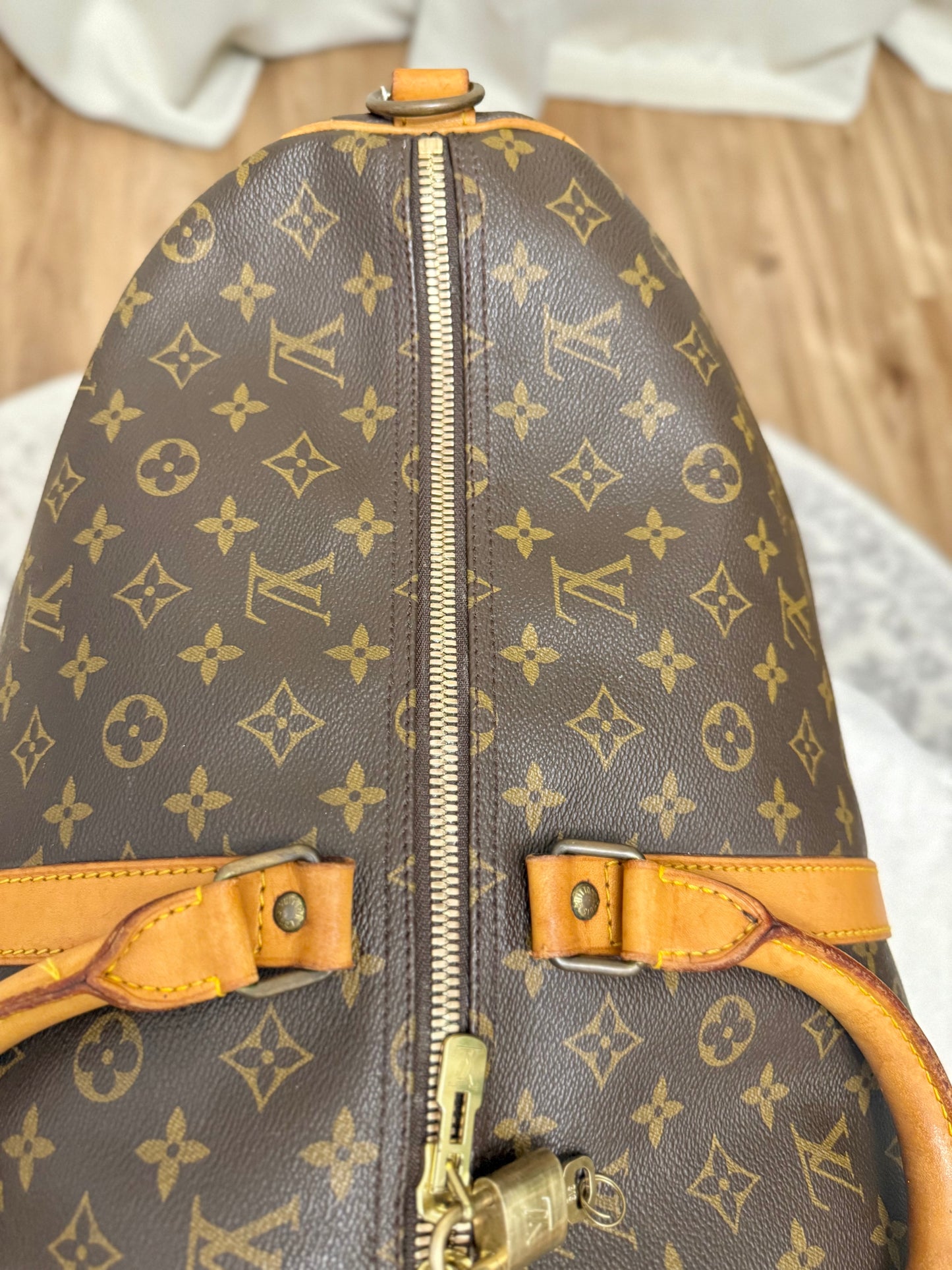 Louis Vuitton Keepall Bandouliere 60 Mono Vintage April 1984