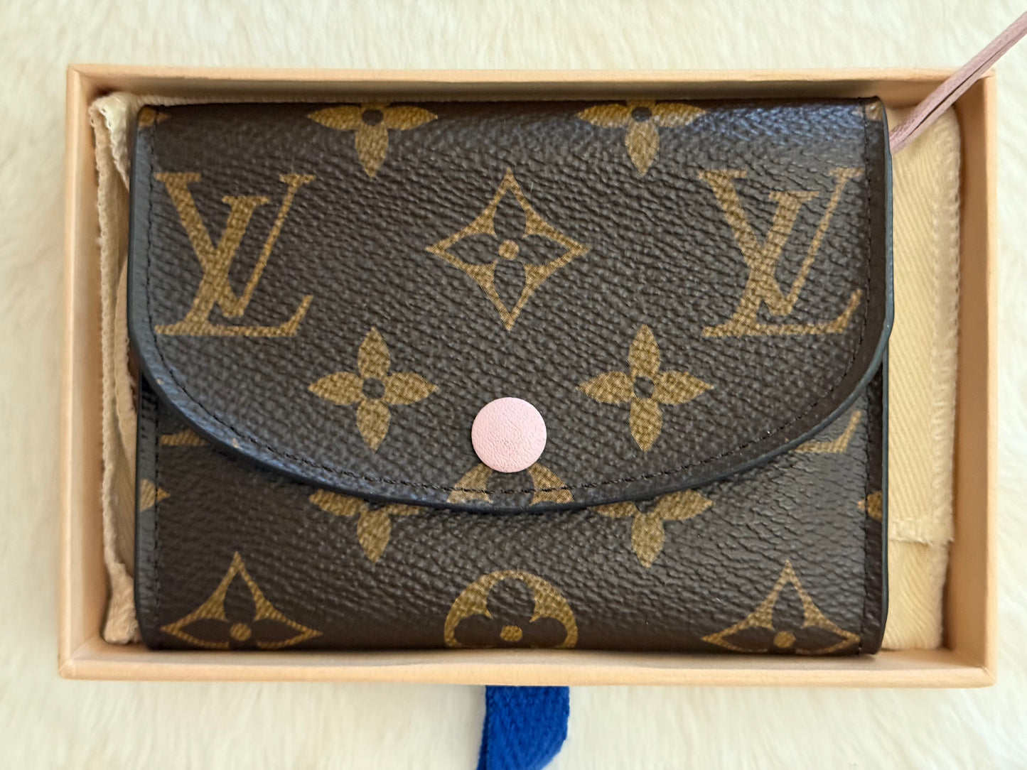 Louis Vuitton Rosalie Mono Rose Ballerine