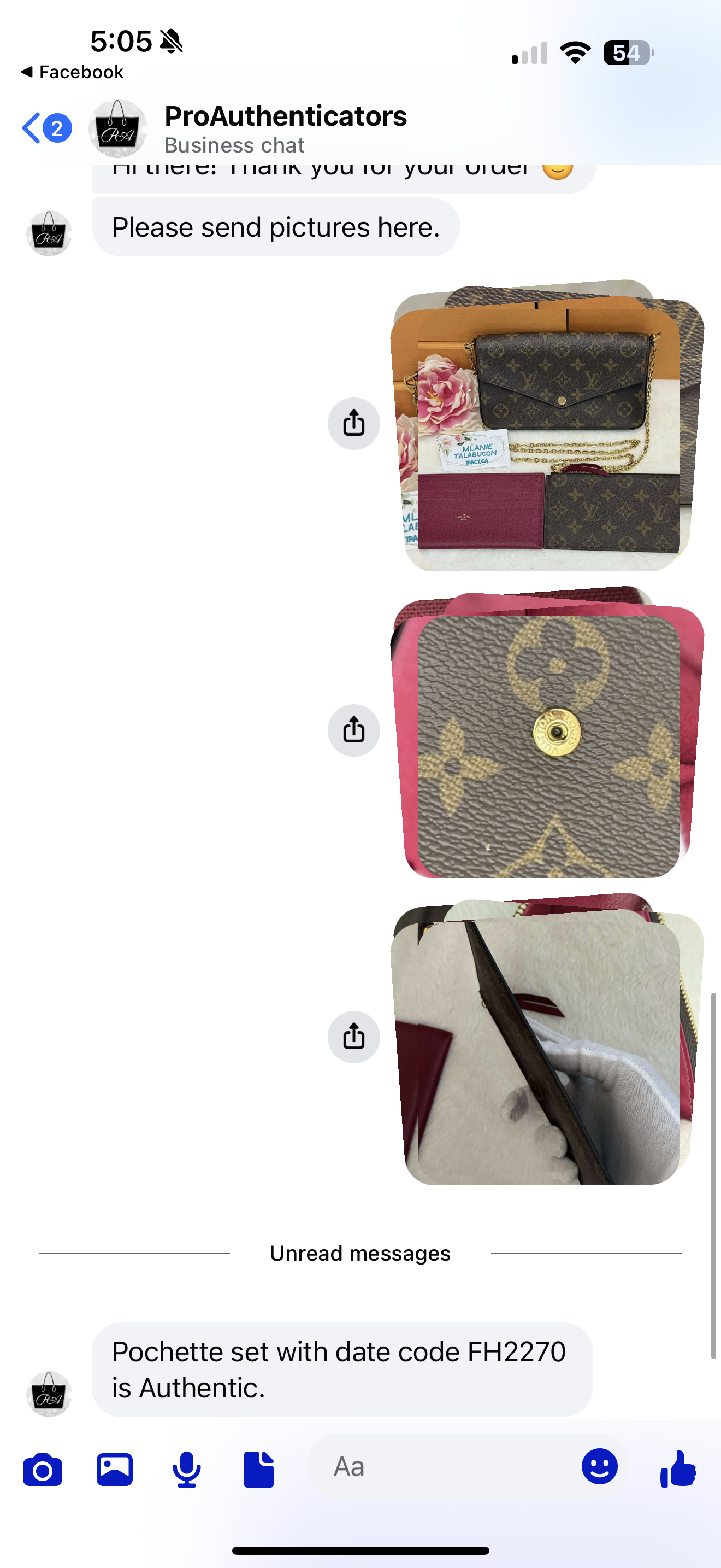 Louis Vuitton Pochette Felicie Mono with Inserts