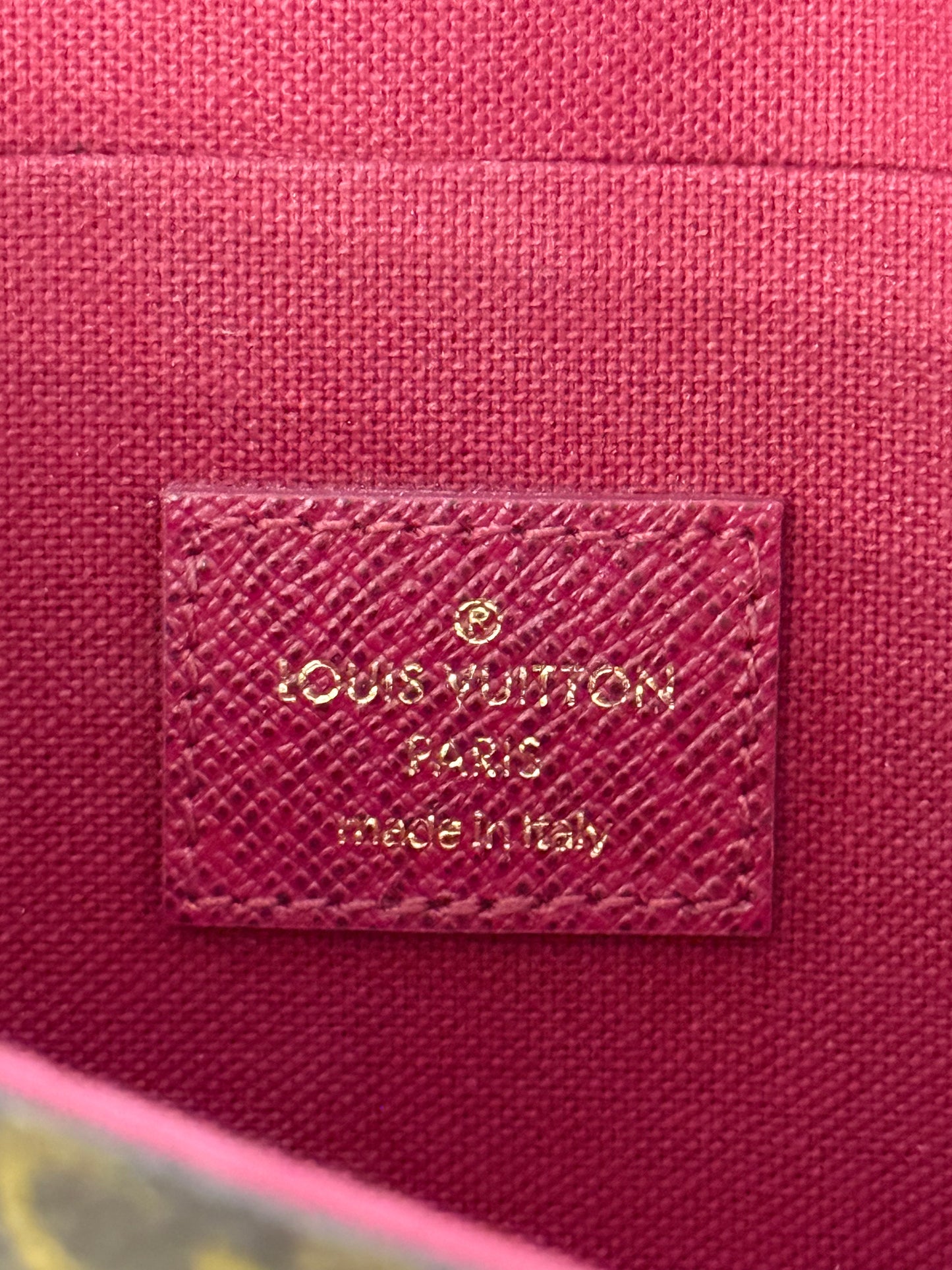 Louis Vuitton Pochette Felicie Mono with CC insert only