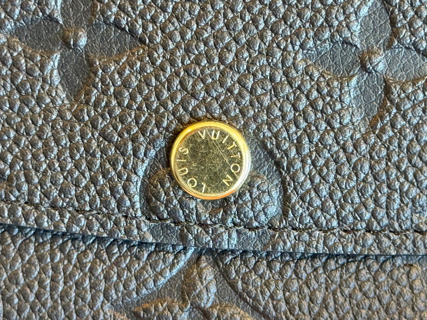 Louis Vuitton Emilie Black/Noir Empreinte Wallet