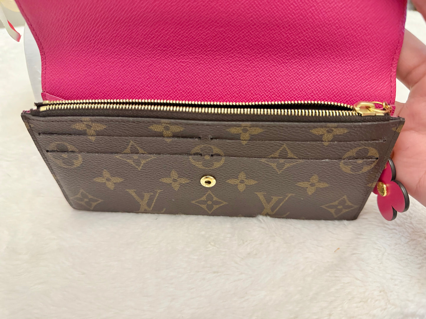 LIMITED EDITION Louis Vuitton Emilie Blooms Flower Wallet