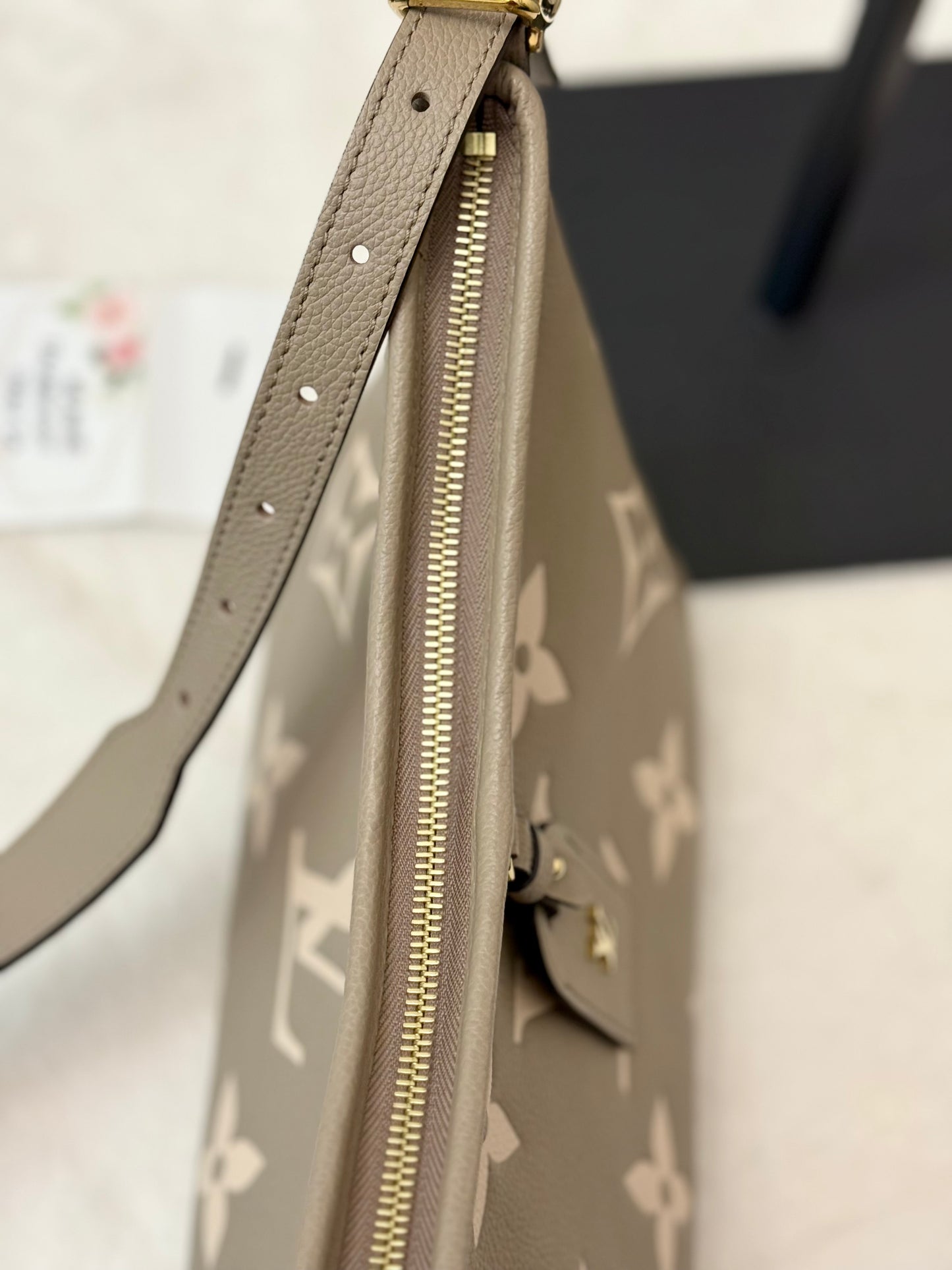 Louis Vuitton Carryall PM Bicolor Dove/Cream Bag