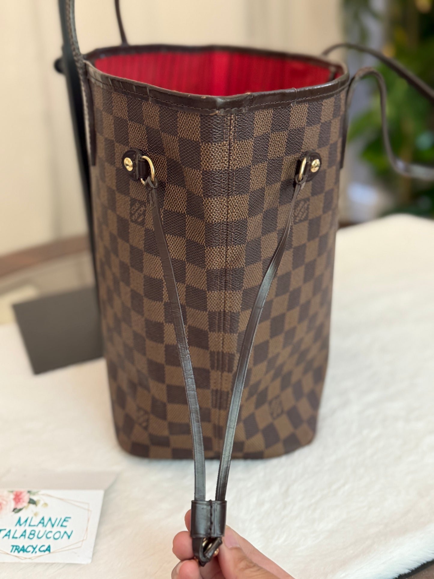 Louis Vuitton Neverfull MM Damier Ebene